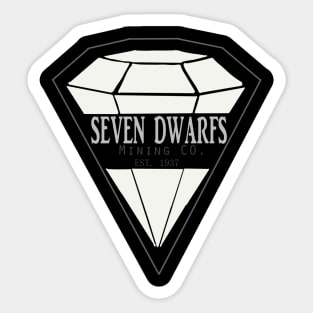 Seven Dwarfs Mining Co. Sticker